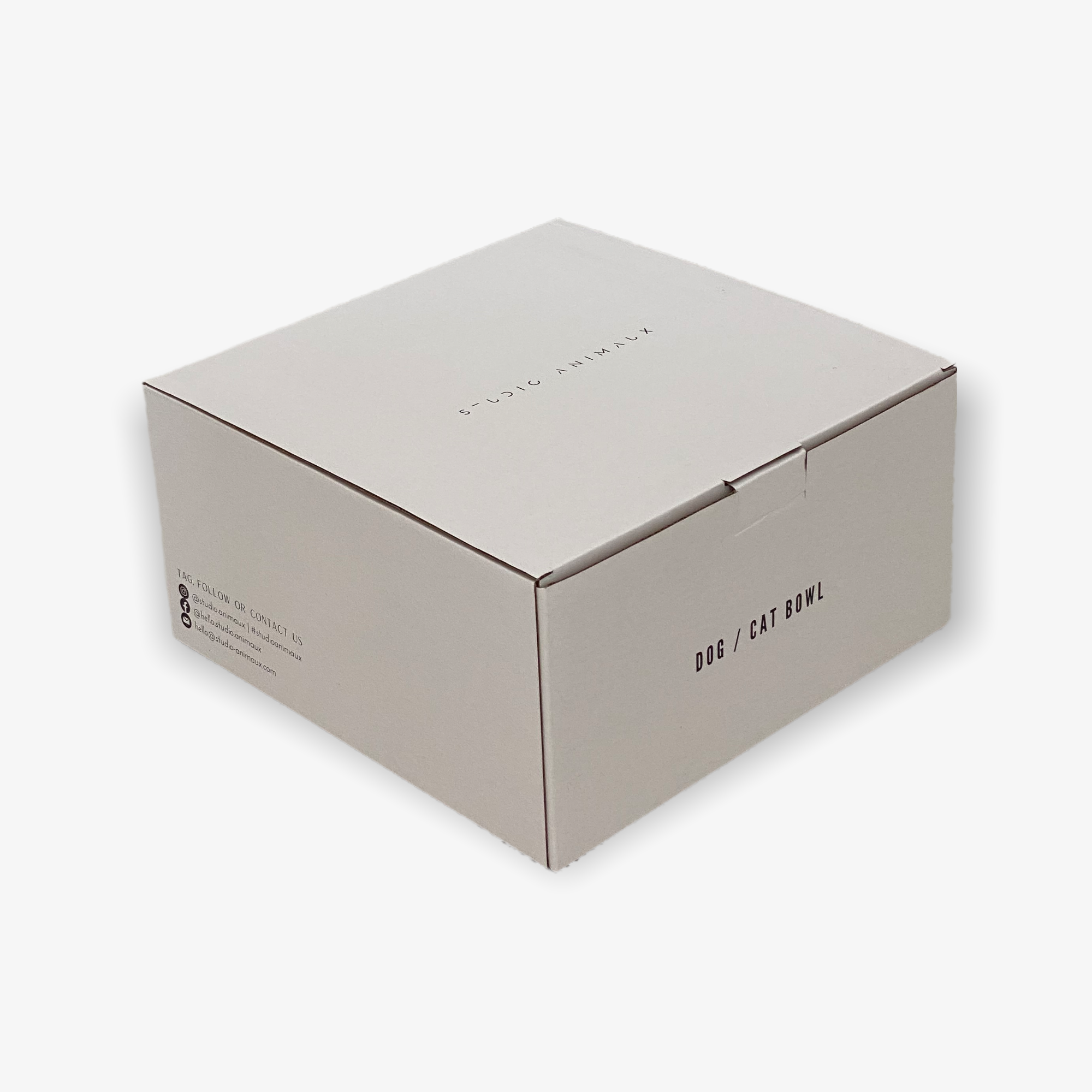 STUDIO ANIMAUX - Wholesale Pet Bowl - Cat/Dog - Marble food bowl | black | Ø23 cm5