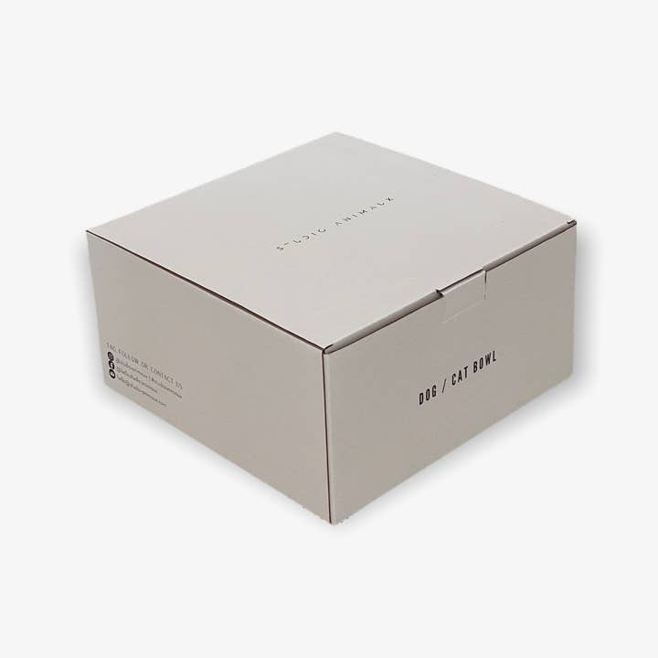 STUDIO ANIMAUX - Wholesale Pet Bowl - Cat/Dog - Marble food bowl | green | Ø23 cm6