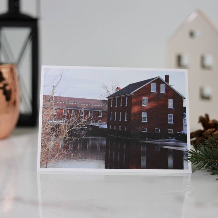 New England Prints - Wholesale Stationery/Notecard Set - Box of 5 All Occasion New England Mills Blank Note Cards7