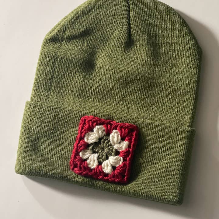 MAEMADE COMPANY LIMITED – Engroshandel Beanie - Dame – Hæklet Bedstemorfirkant Hue
