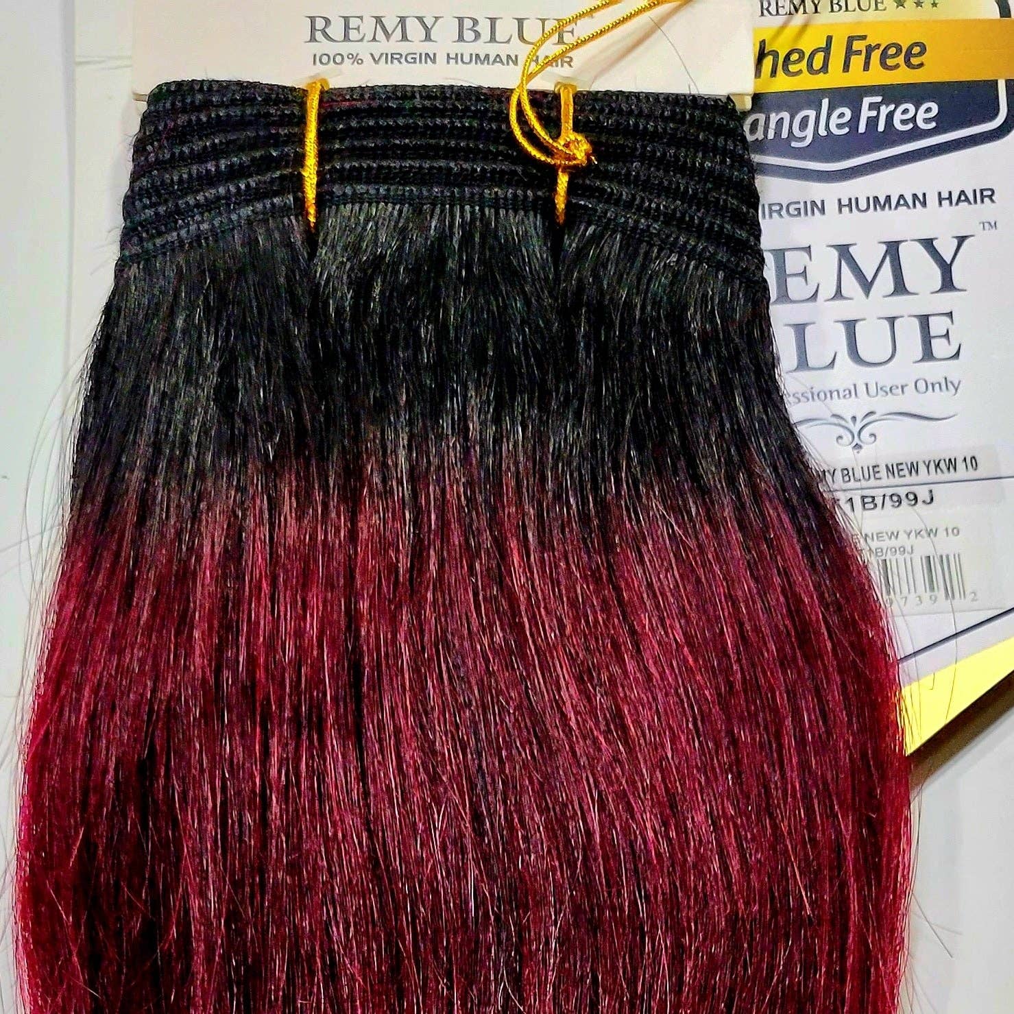 AEsthetic - Vendita all'ingrosso Extension per capelli - Remy Blue Capelli Umani Lisci per Cucitura YKW 10, 1223