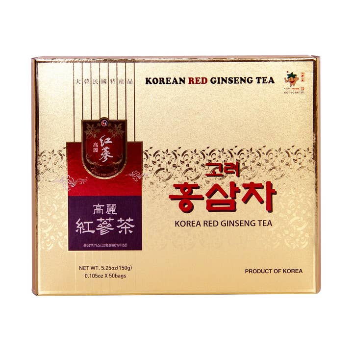 Koreansk rød ginseng te - 3,000mg x 50stk for engroshandel hos KEY Company