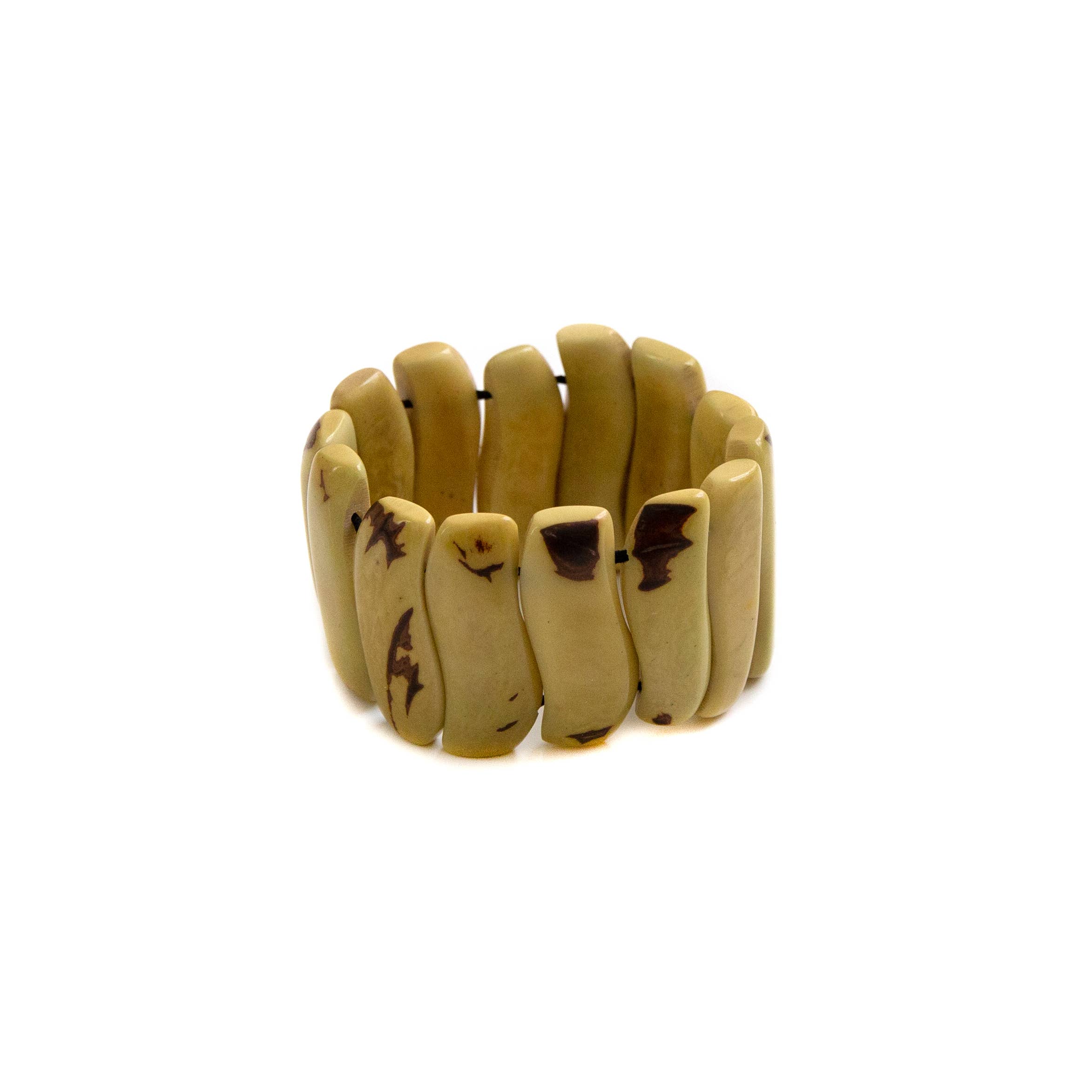 Organic Tagua Jewelry - Wholesale Bangle Bracelet - Kenya Bracelet4