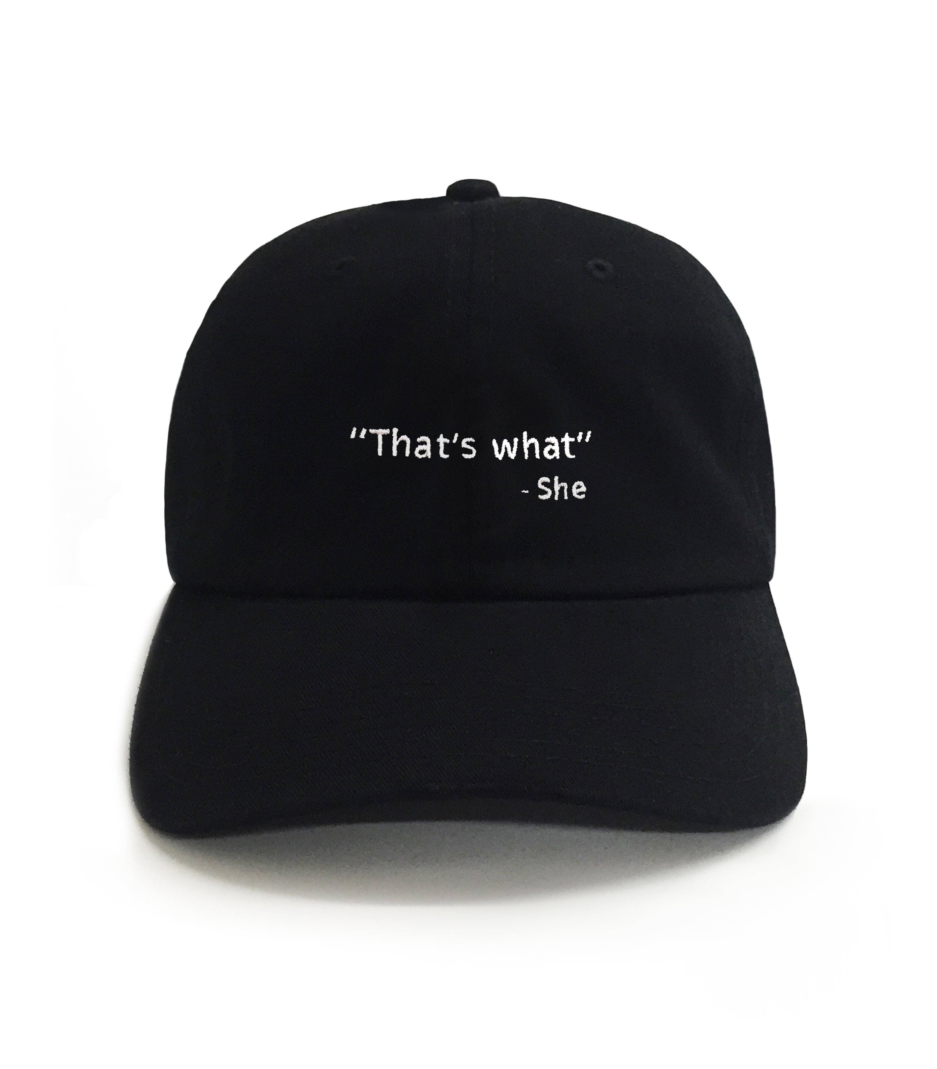 Dad Brand - Wholesale Baseball Cap - Unisex - That's What She Said