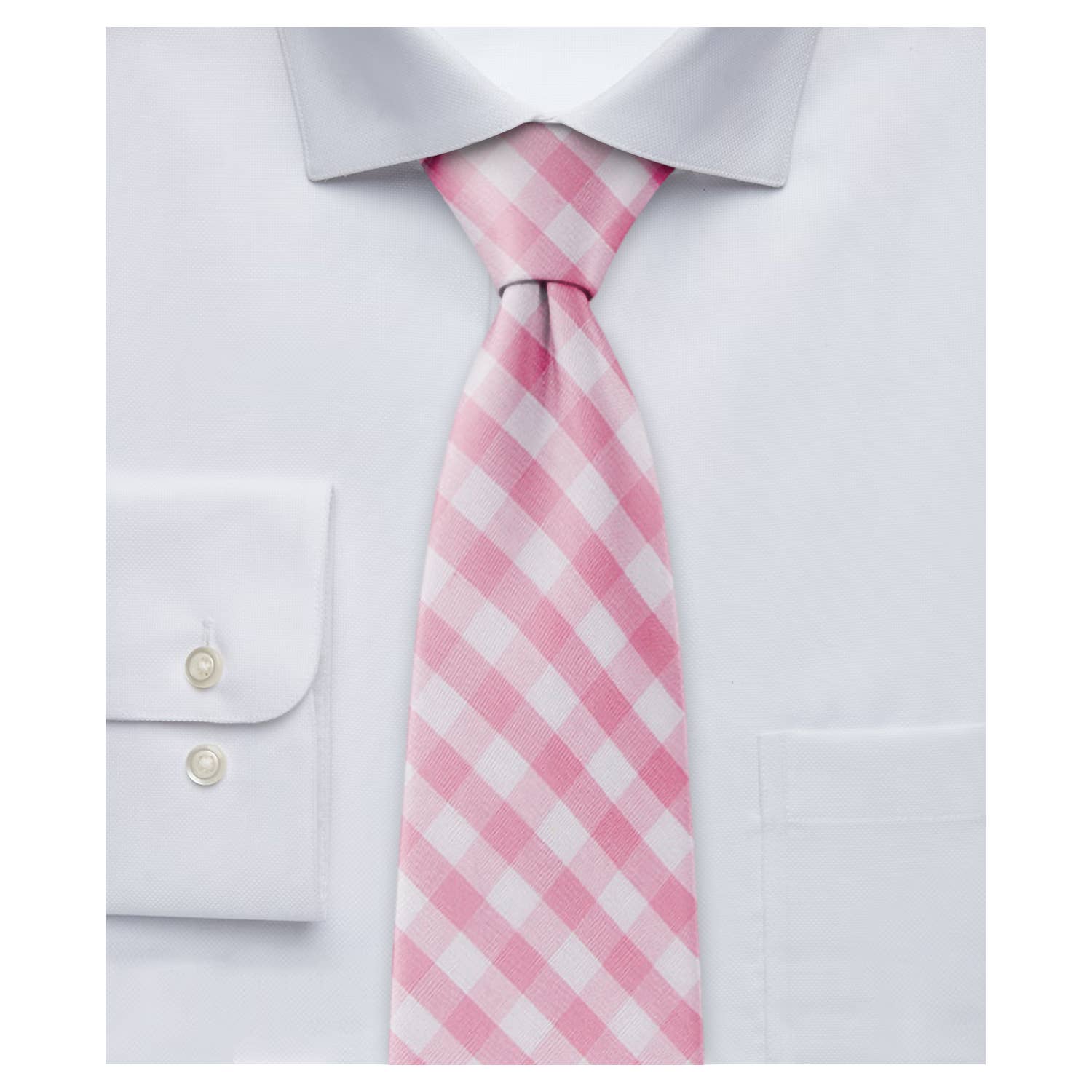 Jacob Alexander - Vendita all'ingrosso Cravatta - Uomo - Cravatta a quadretti gingham da uomo45