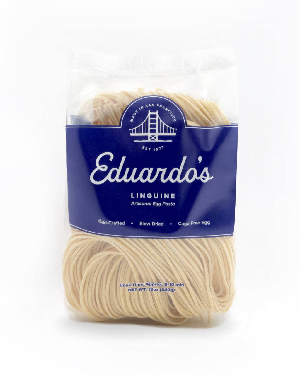 Eduardo's Pasta - Wholesale Pasta - Linguine - Artisanal Egg Pasta (12oz)