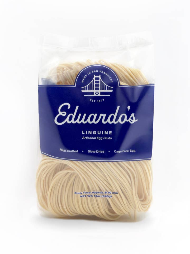 Linguine - Artisanal Egg Pasta (12oz) for wholesale by Eduardo's Pasta