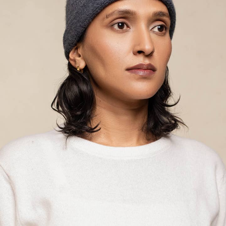 OO-TO - Vente Bonnet – femme - Bonnet Amara Unisexe en Cachemire & Soie13