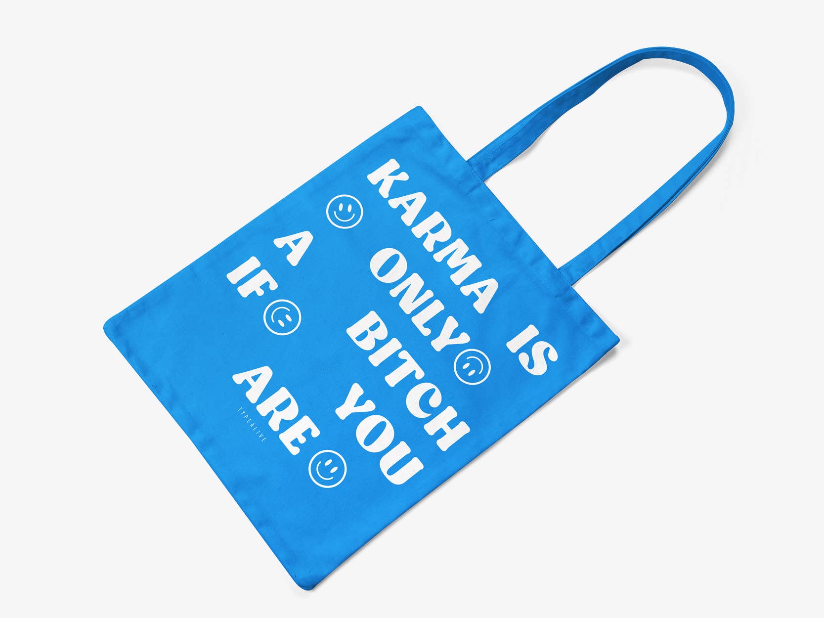 typealive - Wholesale Tote Bag - Unisex - cotton bag/Karma Is Only1