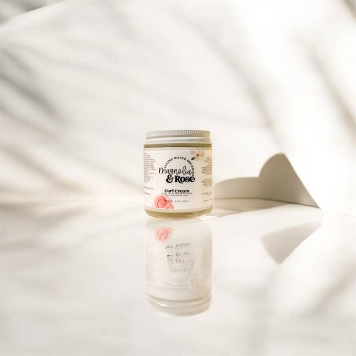 Living Water Organics - Wholesale Hair Styling Gel/Mousse - Magnolia & Rose Curl Cream3
