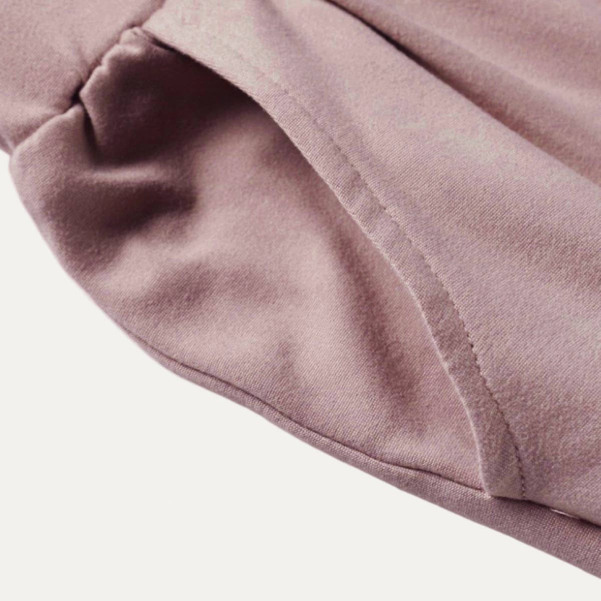 The Moment Collection - Wholesale Loungeset - Dames - Feel Cozy loungewarset met korte mouwen en crop-top en broek5