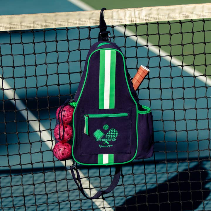Overserved Sports Co. - Wholesale Sports Bag - Unisex - Cute Pickleball Sling Bag  | Lightweight Pickleball Backpack5