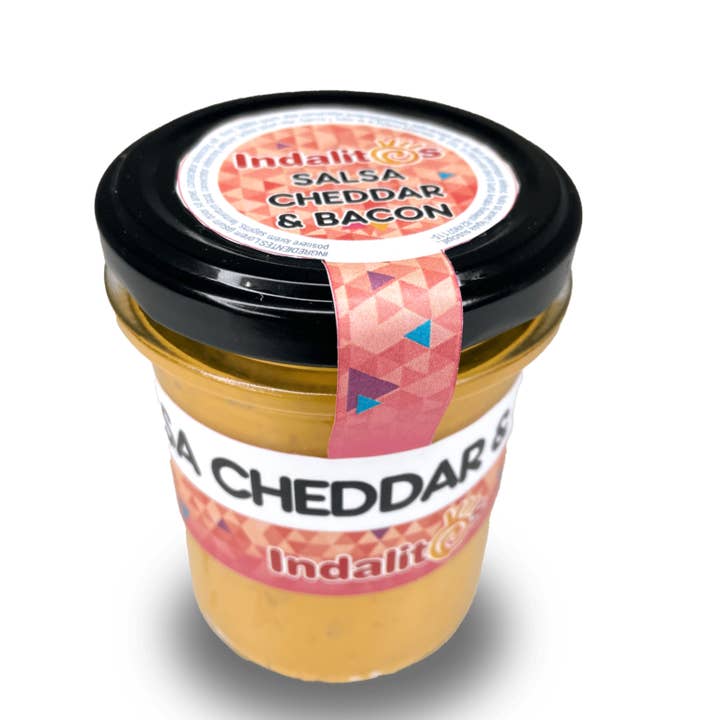 Indalitos - Wholesale Salsa - Cheddar & Bacon Sauce 180G0