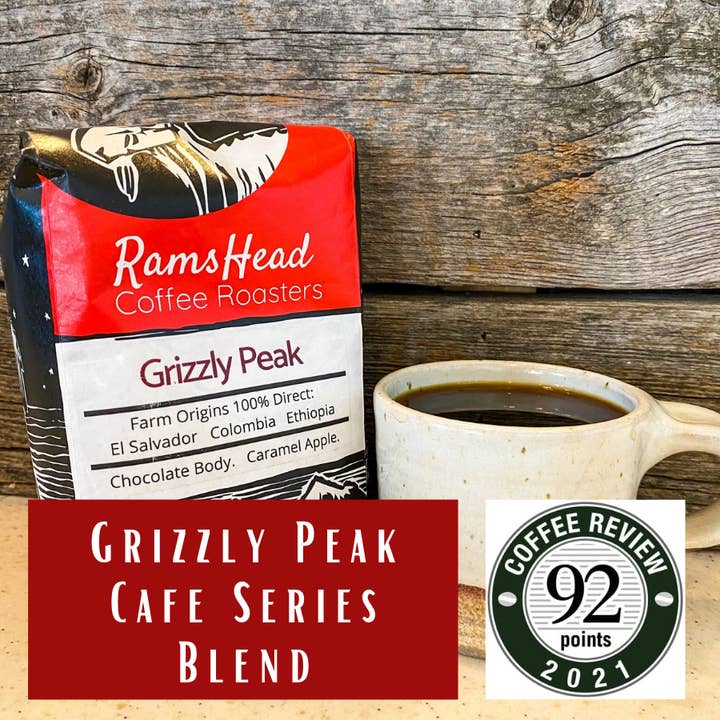 Grizzly Peak Blend for wholesale by RamsHead Coffee Roasters