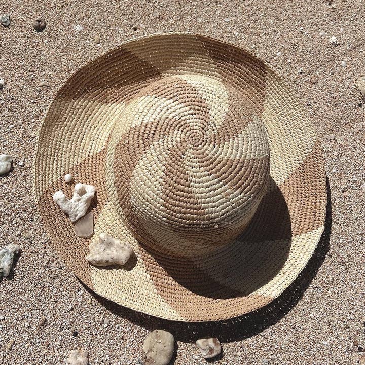 Augustine Hat Co. - Wholesale Straw hat – women's - Moroccan Sand - Raffia Sun Hat3