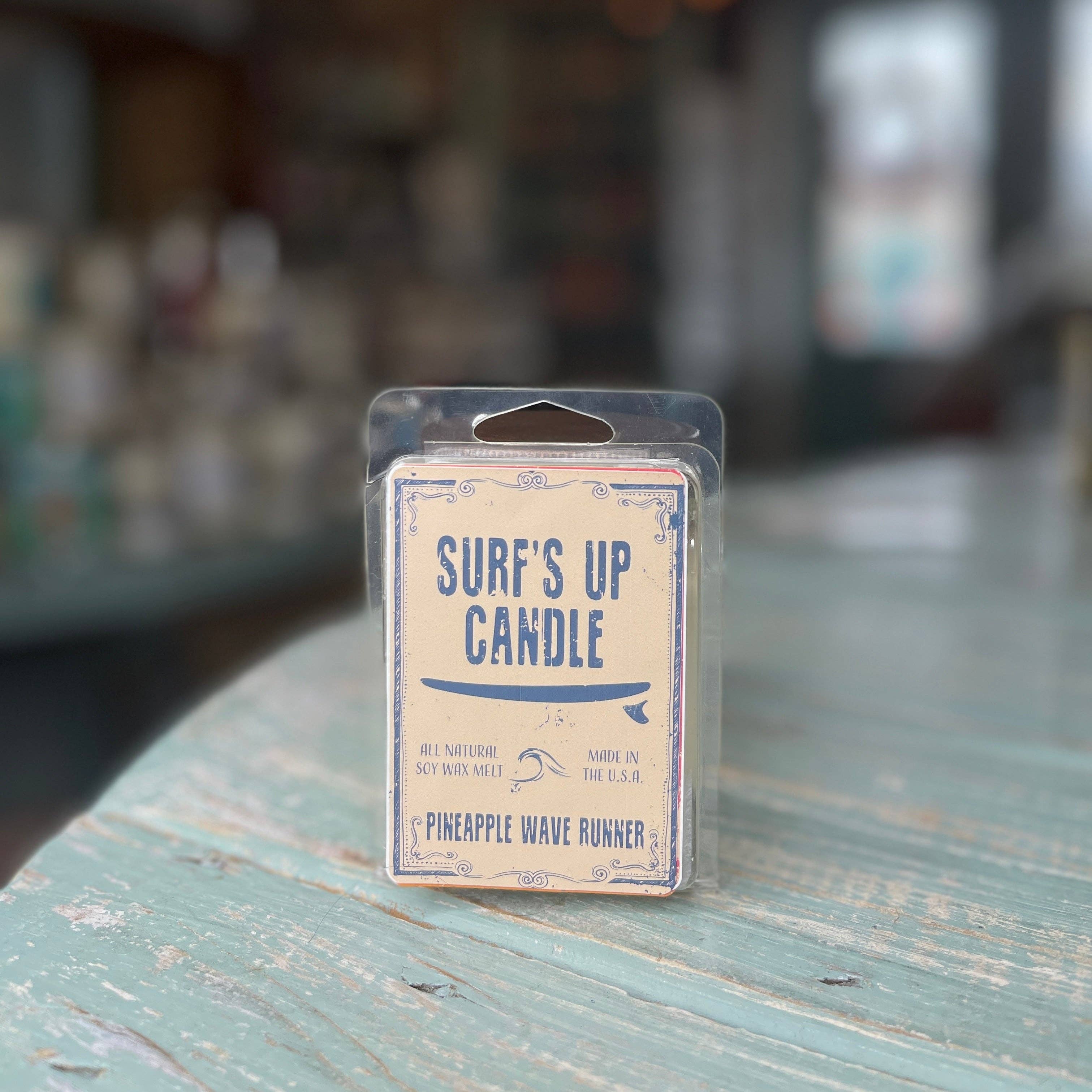 Surfs Up Candle - Wholesale Jar/Filled Candle - Pineapple Wave Runner Mason Jar Candle - Original Collection4