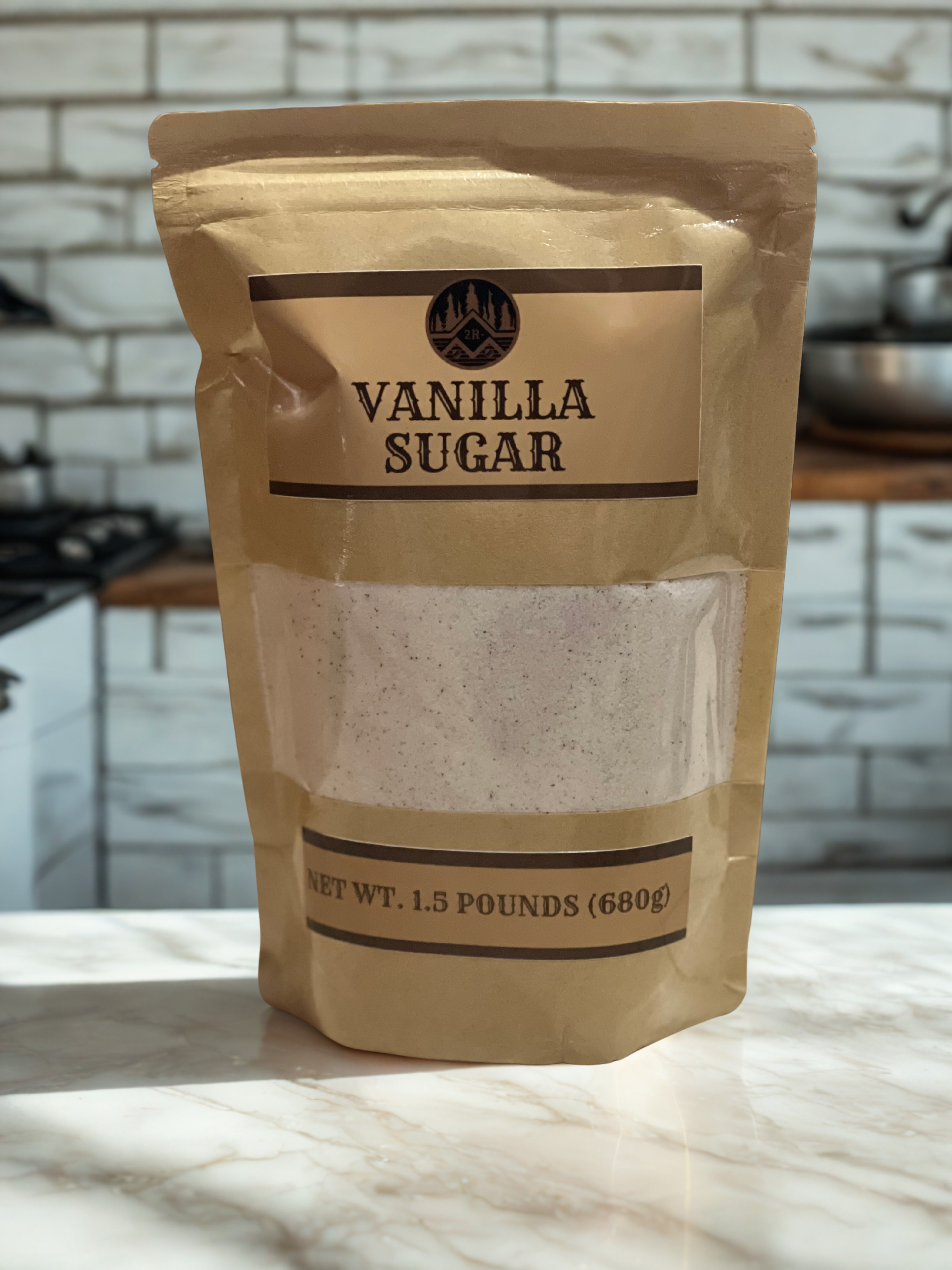 2R BAR - Wholesale Sugar/Sweetener - Vanilla Sugar — Case of 6 (1.5 lb Bags)1