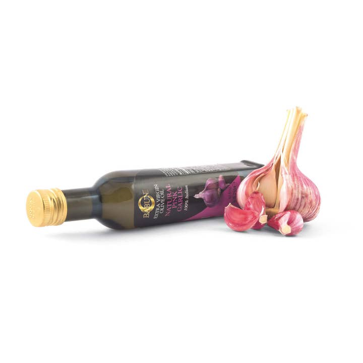 Extra Virgin Olive Oil – Natural Pink Garlic Flavor for wholesale by BABUNI Gourmet & Specialties