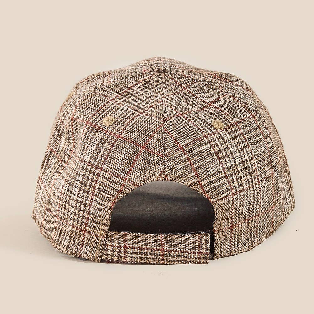 Anarchy Street - Wholesale Baseball Cap - Women's - Glen Plaid Trucker Hat1