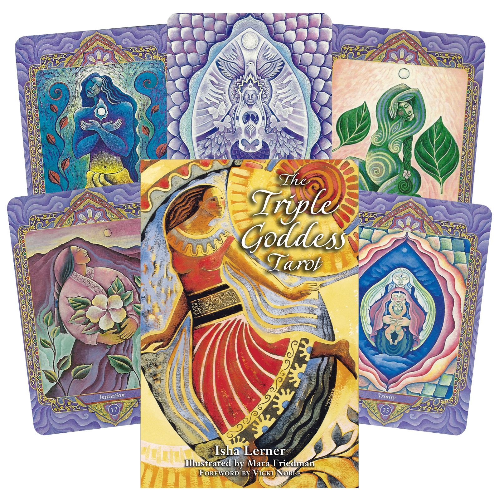 The Triple Goddess Tarot セット The Triple Goddess Tarot - The Tarot Garden