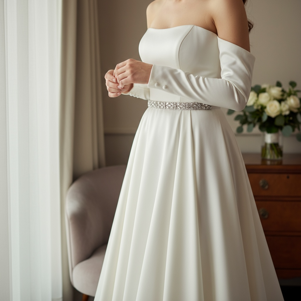 Athena Bridal Jewellery - Vente Ceinture – femme - CEINTURE DE MARIÉE EN CRISTAL BRILLANT - CEINTURE 442