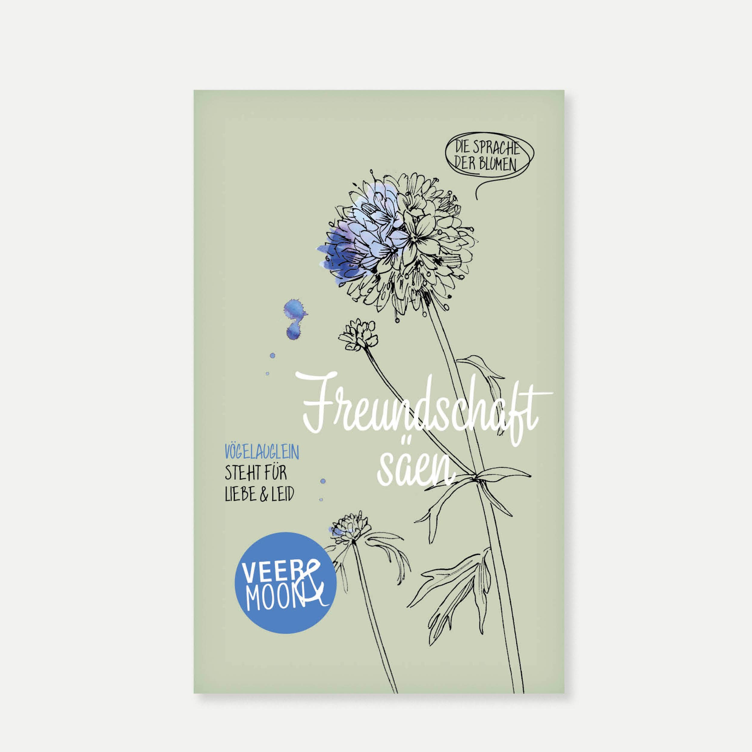 Veer&Moon – Großhandel Pflanzensamen – Samentütchen „Freundschaft säen“ mit Vogeläuglein-Samen0