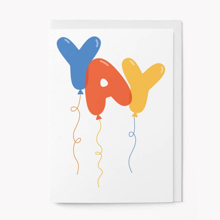 Yay - Carte de vœux d'anniversaire pour la vente par Graphic Factory