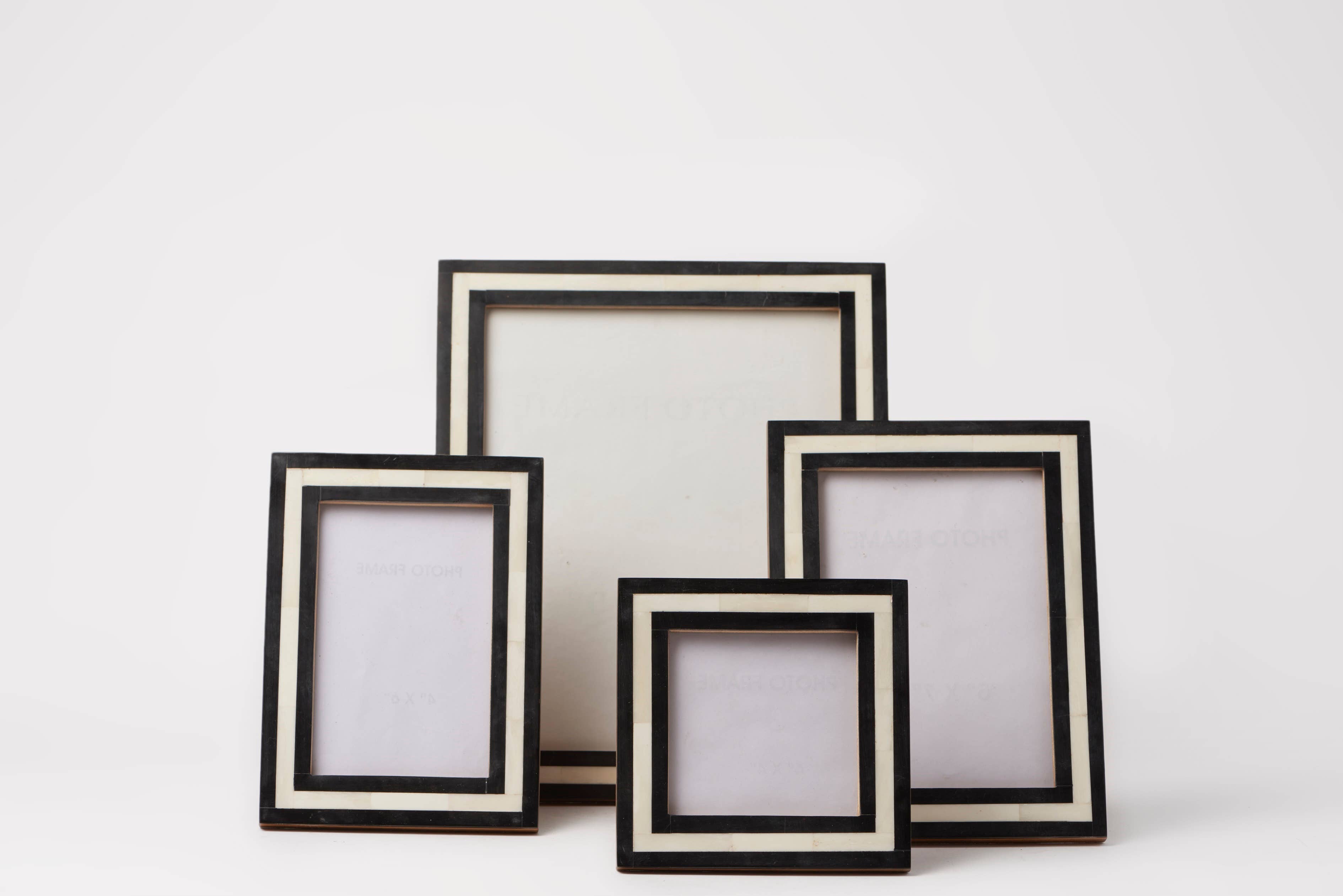 BIDKhome - Wholesale Picture Frame - 5X7" Line Frame Black & White4