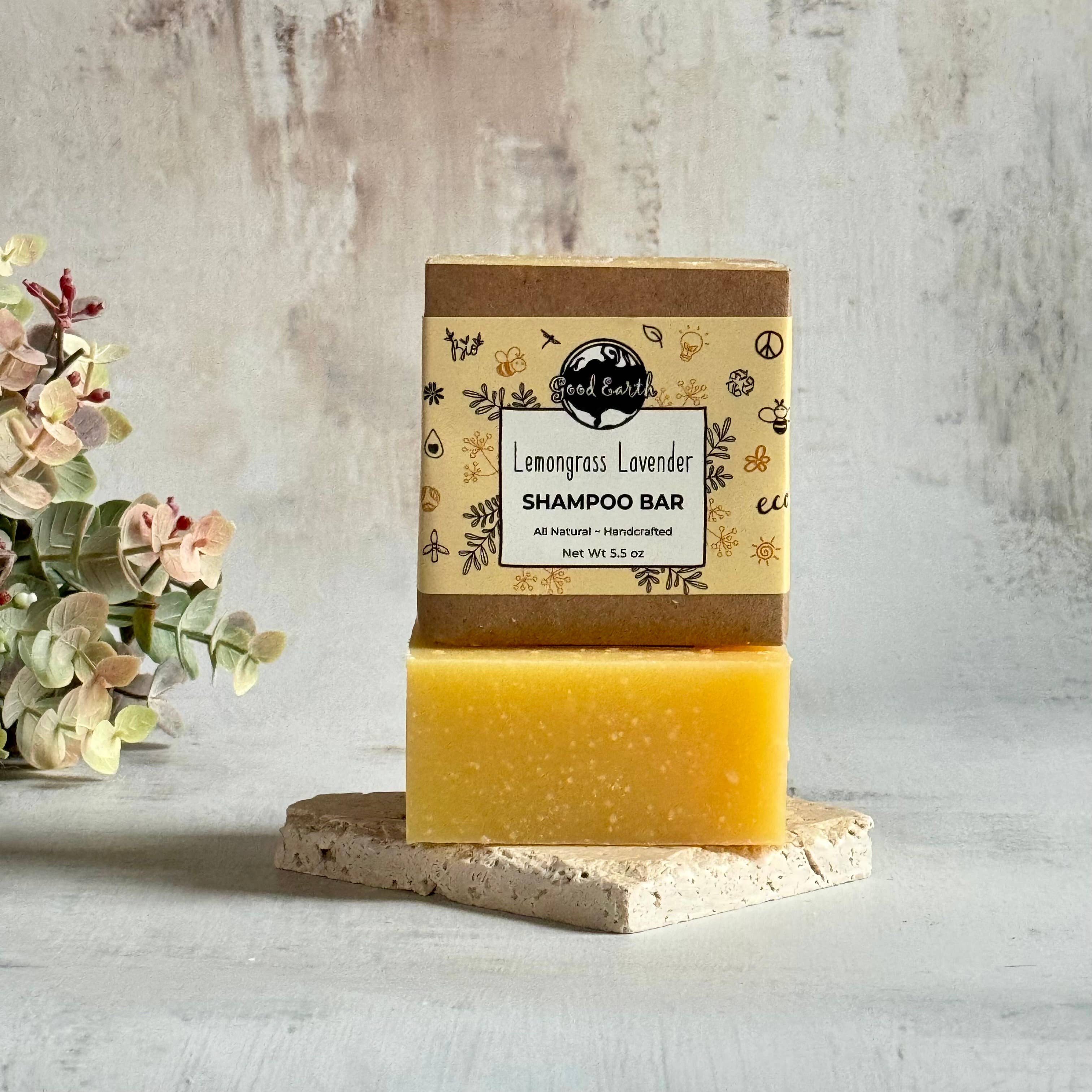Good Earth Soap - Wholesale Shampoo Puck/Solid Shampoo - Shampoo Bar - Lemongrass Lavender3