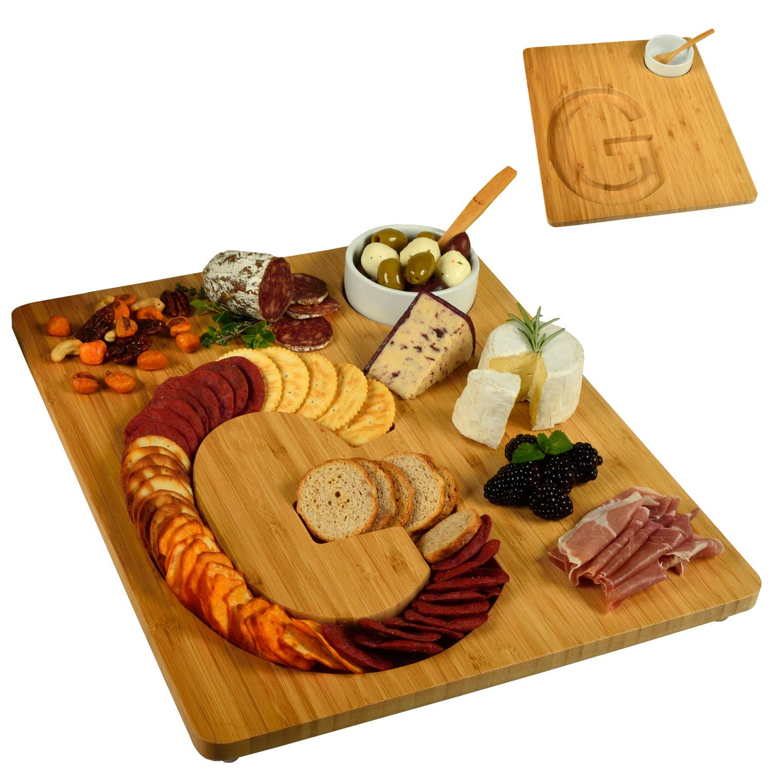 Picnic at Ascot – Tábua de queijos por atacado – Tabuleiro Alfabeto com Taça17