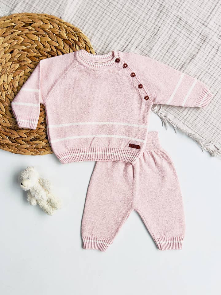 Dreamline - Wholesale Clothing Set - Baby - 2 piece Baby Long sleeve Soft Knit set1