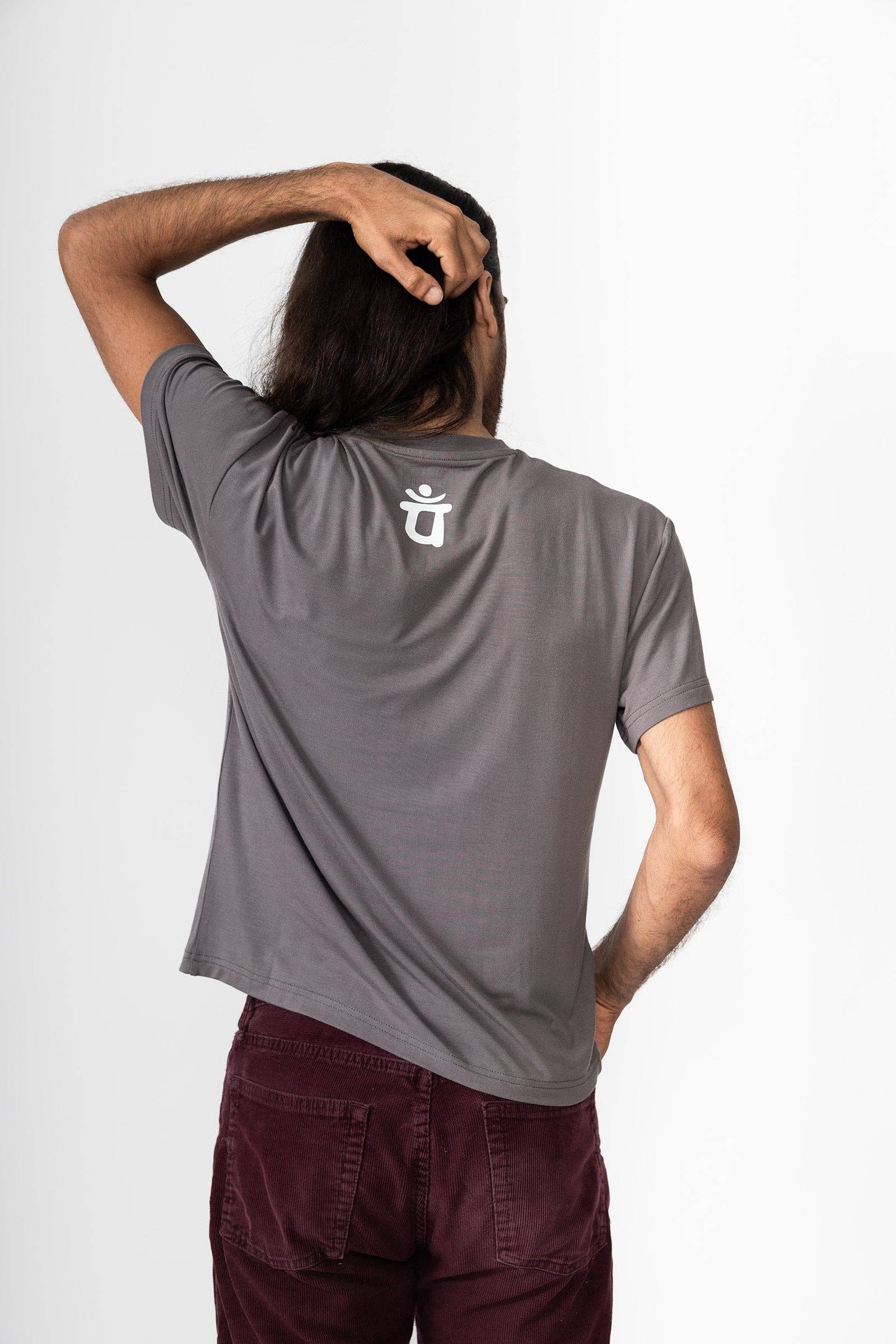 State of Gratitude – wholesale Screen printed t-shirt – Men′s – The Bamboo Tee (Washed/Dyed)5