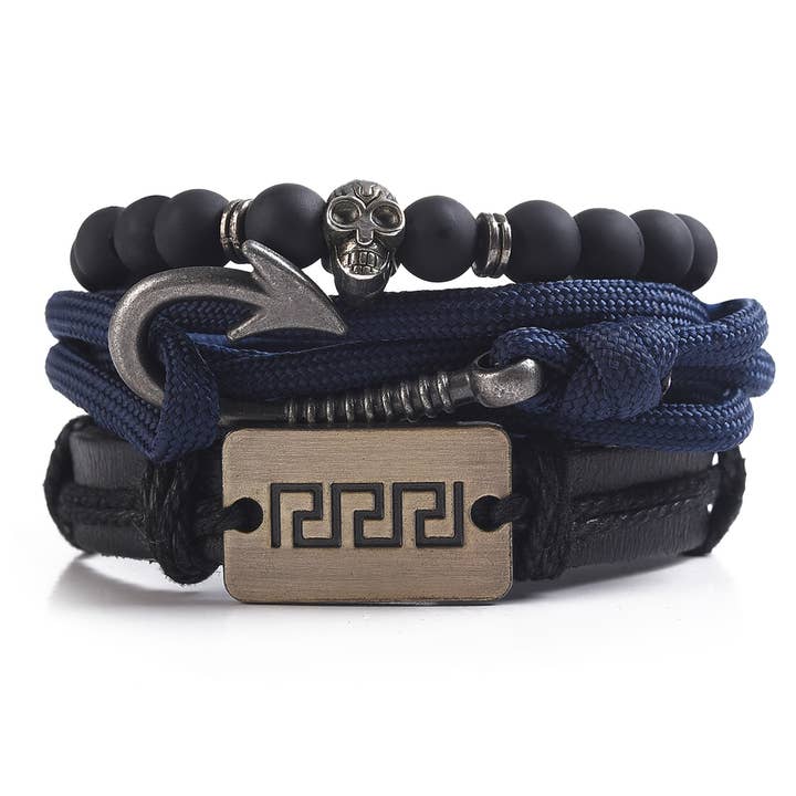 Mad Man - Wholesale Jewelry - Men's - Hook Blade Bracelet
