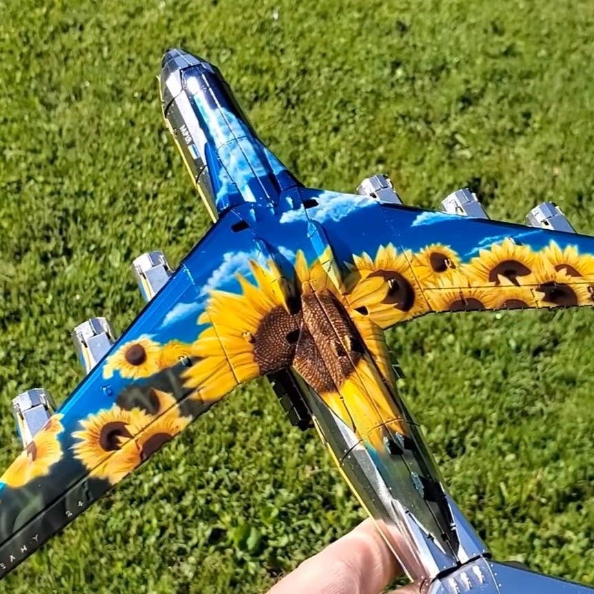 METAL-TIME INC. - Wholesale DIY Craft Kit - ANTONOV AN-225 MRIYA - OFFICIAL EXCLUSIVE EDITION DIY kit7