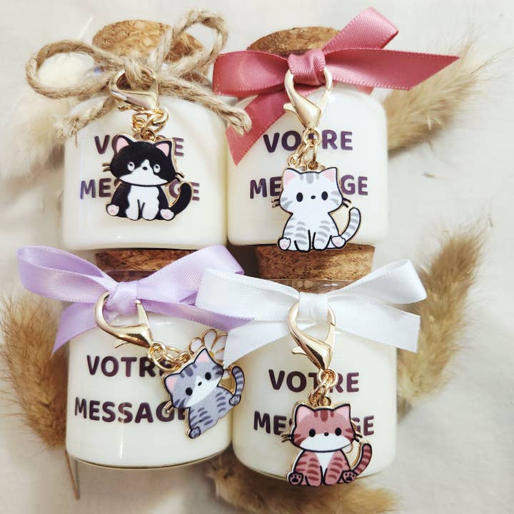 Ljus - Ditt meddelande - Mjau - 50g för wholesale av MAMIE CANDLE