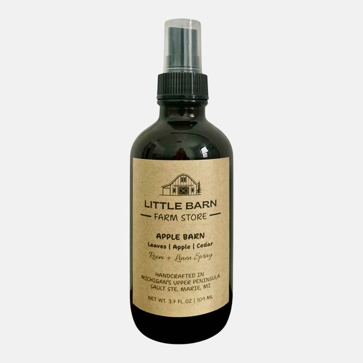 Apple Barn Room Spray - Leaves, Apple & Cedar for wholesale by Little Barn Farm Store