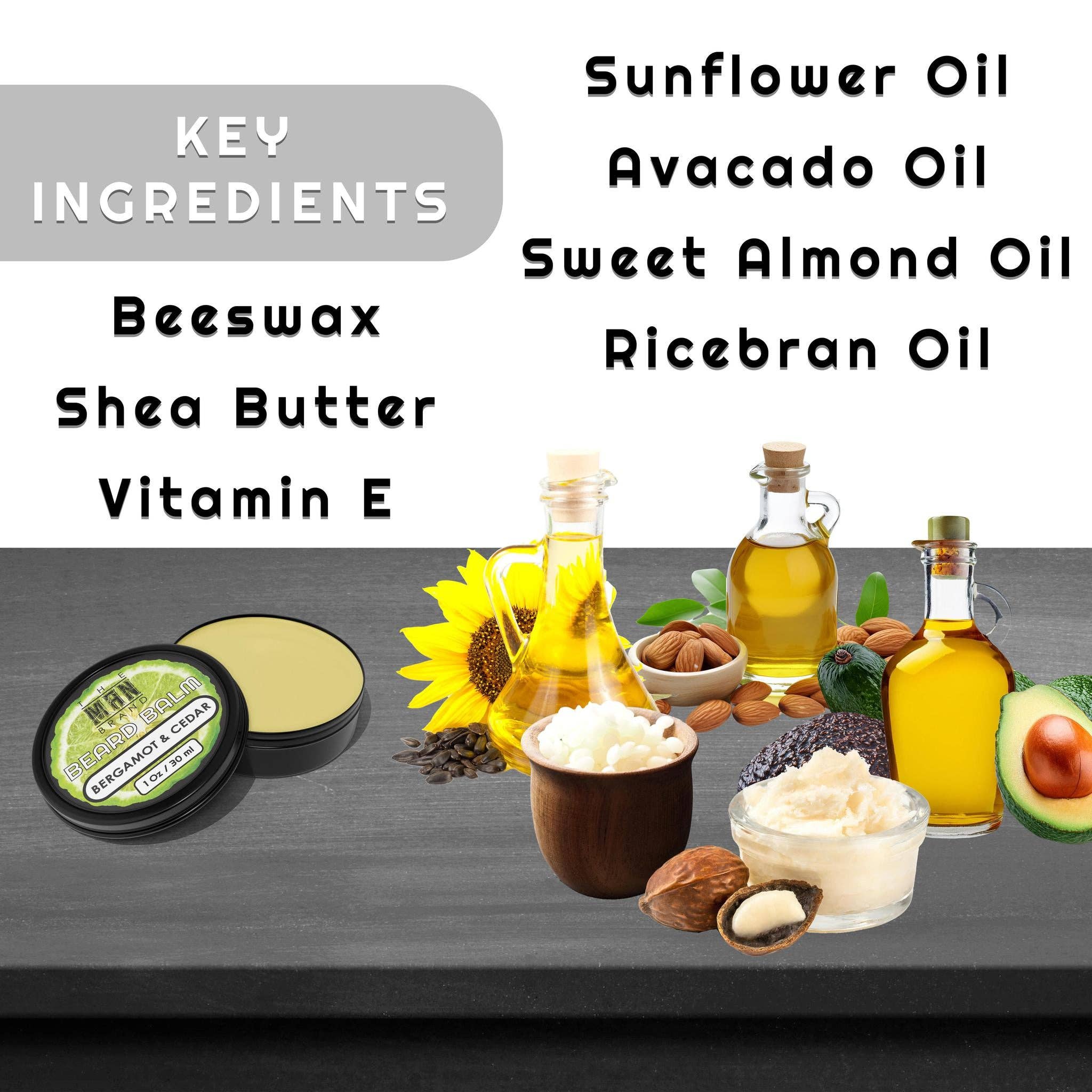 The Man Brand – wholesale Beard styling product – Bergamot and Cedar Beard Balm3