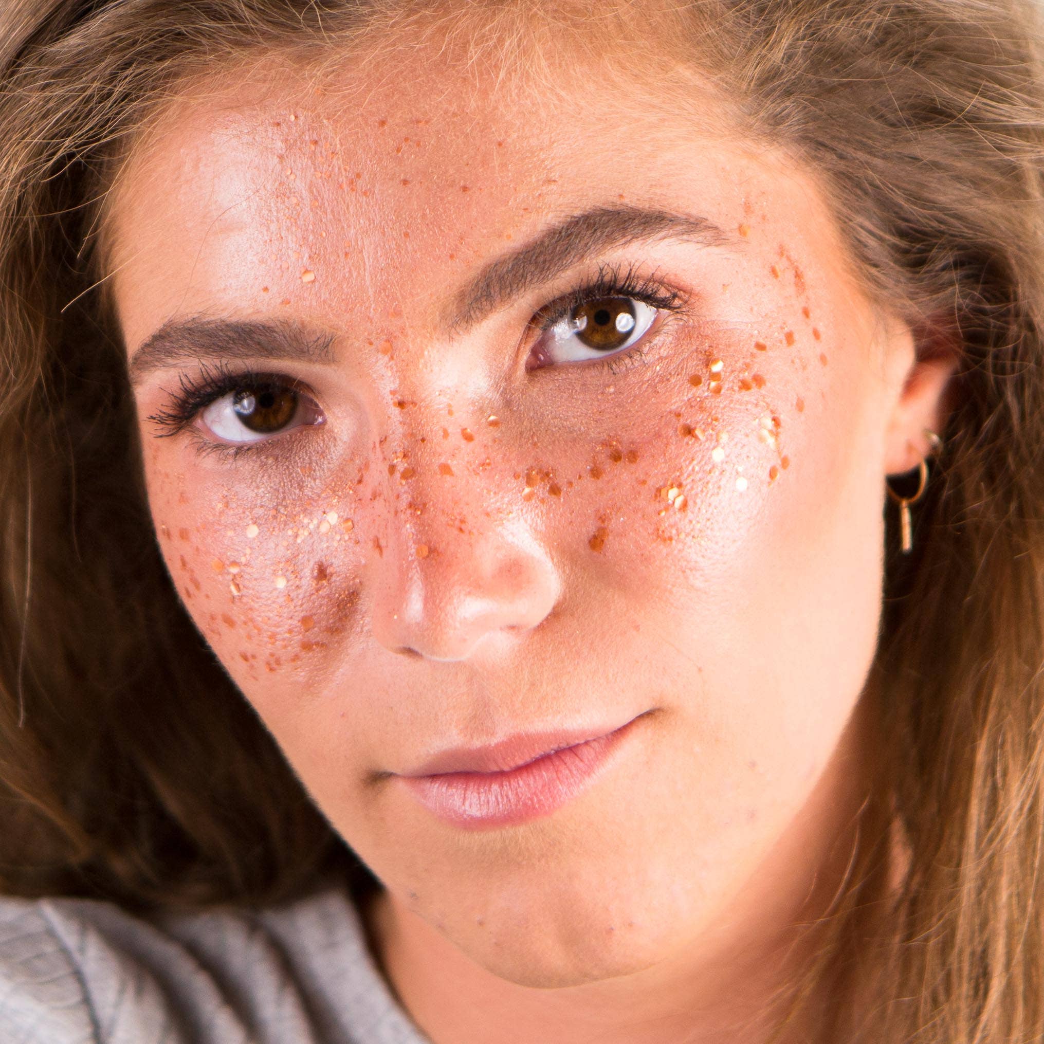 SI SI LA PAILLETTE - Wholesale Body Glitter/Shimmer - Mustache Copper Glitter2