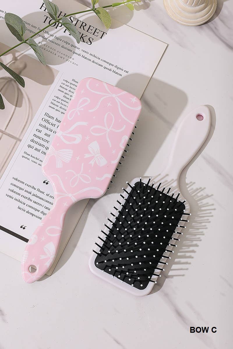 42POPS – wholesale Hair brush/comb – .....1022 Trendy Design Large Detangle Paddle Hair Brush Comb SI-280444