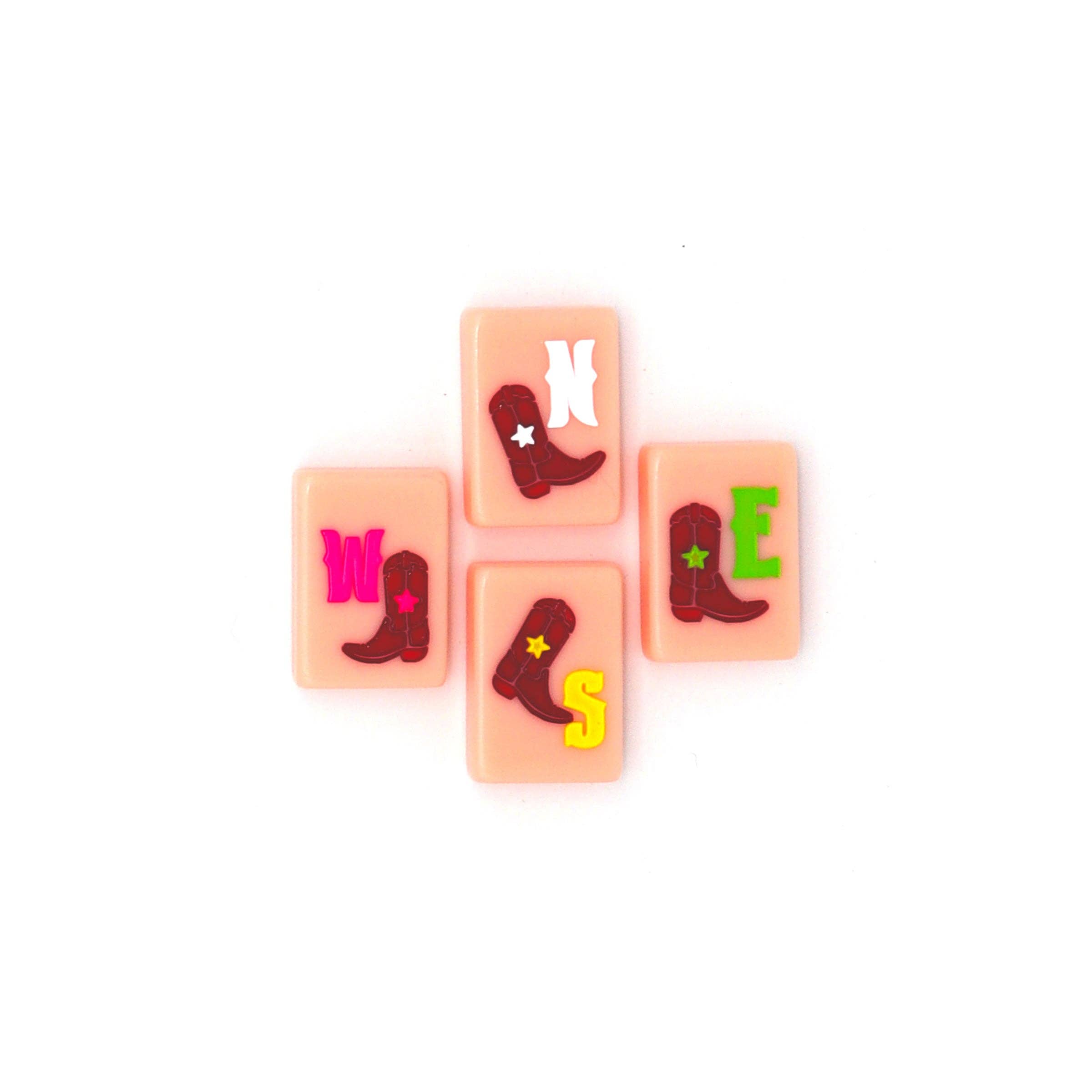 The Mahjong House - Wholesale Board Game - Pink Texas Tiles7