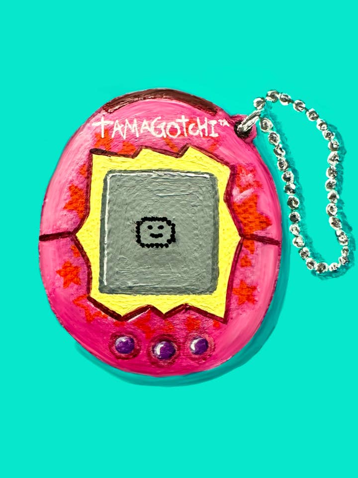 "Tamagotchi” Art Print for wholesale by Audrey Gale + Art