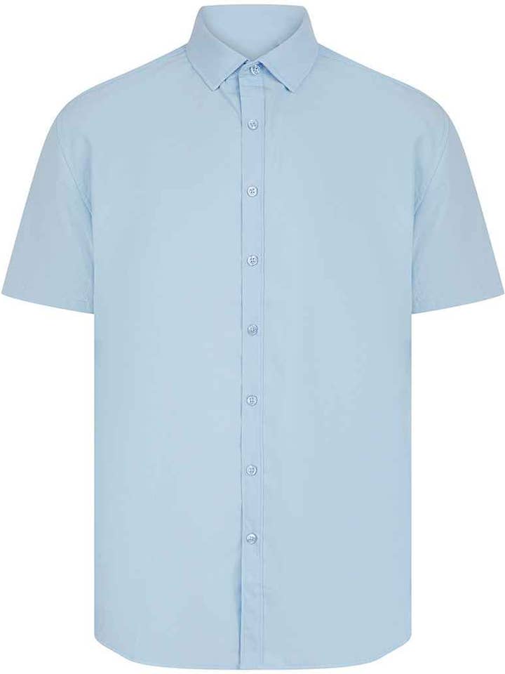 Henbury - Short Sleeved Cotton Feel Coolplus® Shirt for wholesale by Pierre Francis