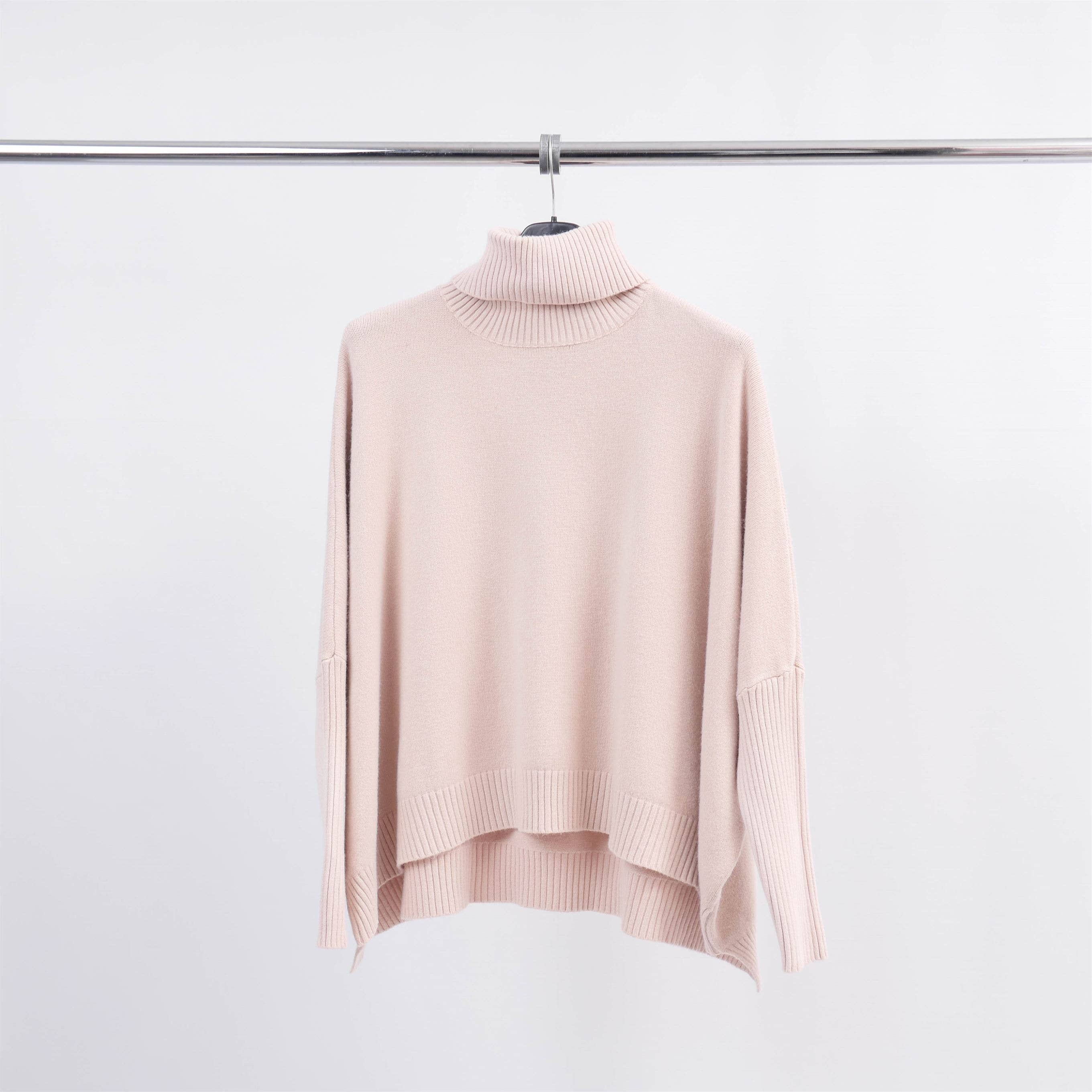 Cecile Wang - Vente Pull en maille – femme - Pull oversize col roulé DSY92384