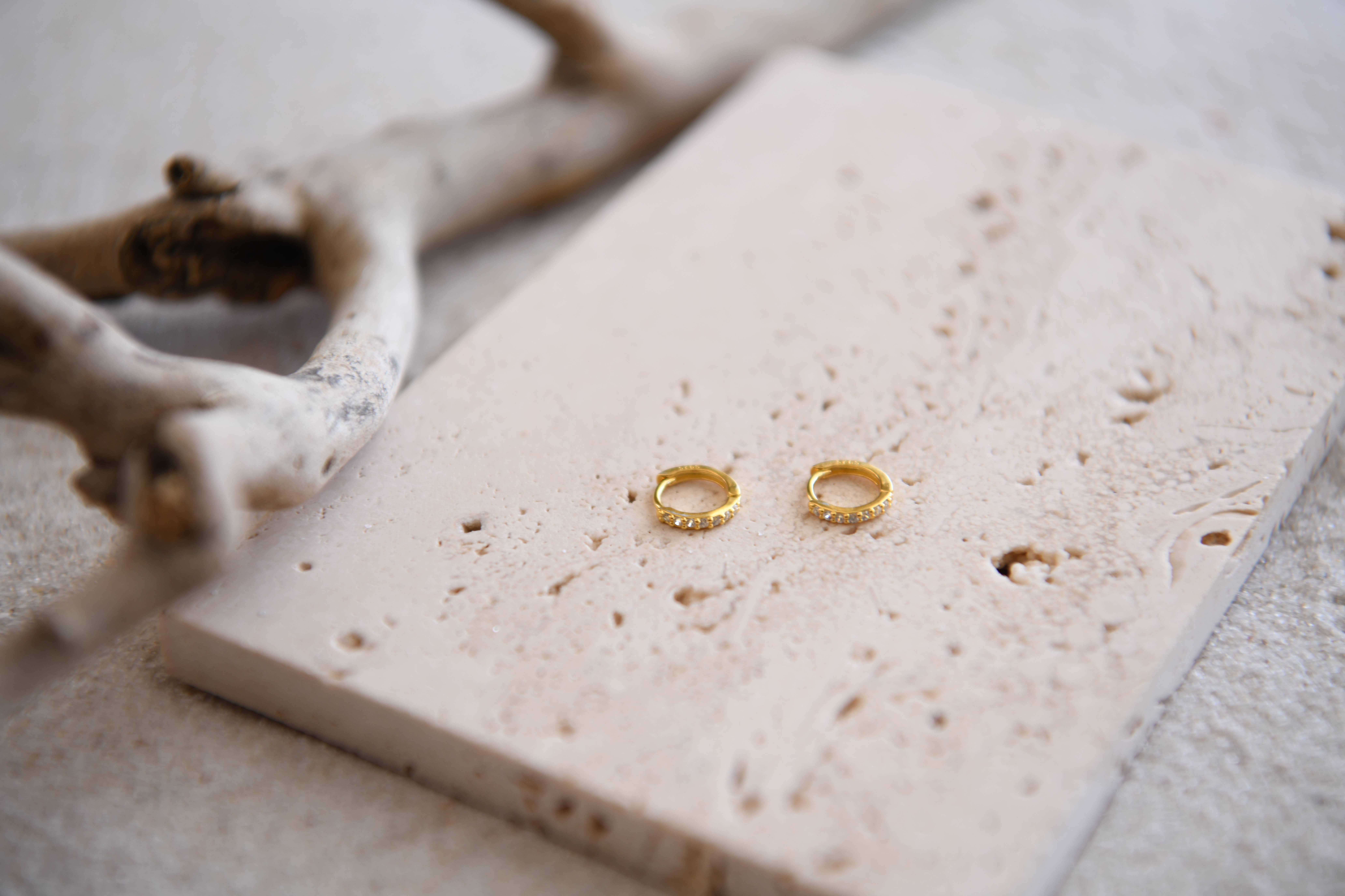 Cecelia Designs Jewelry - Wholesale Huggie Earrings - Gold Plated Lightweight Huggie Earrings 0