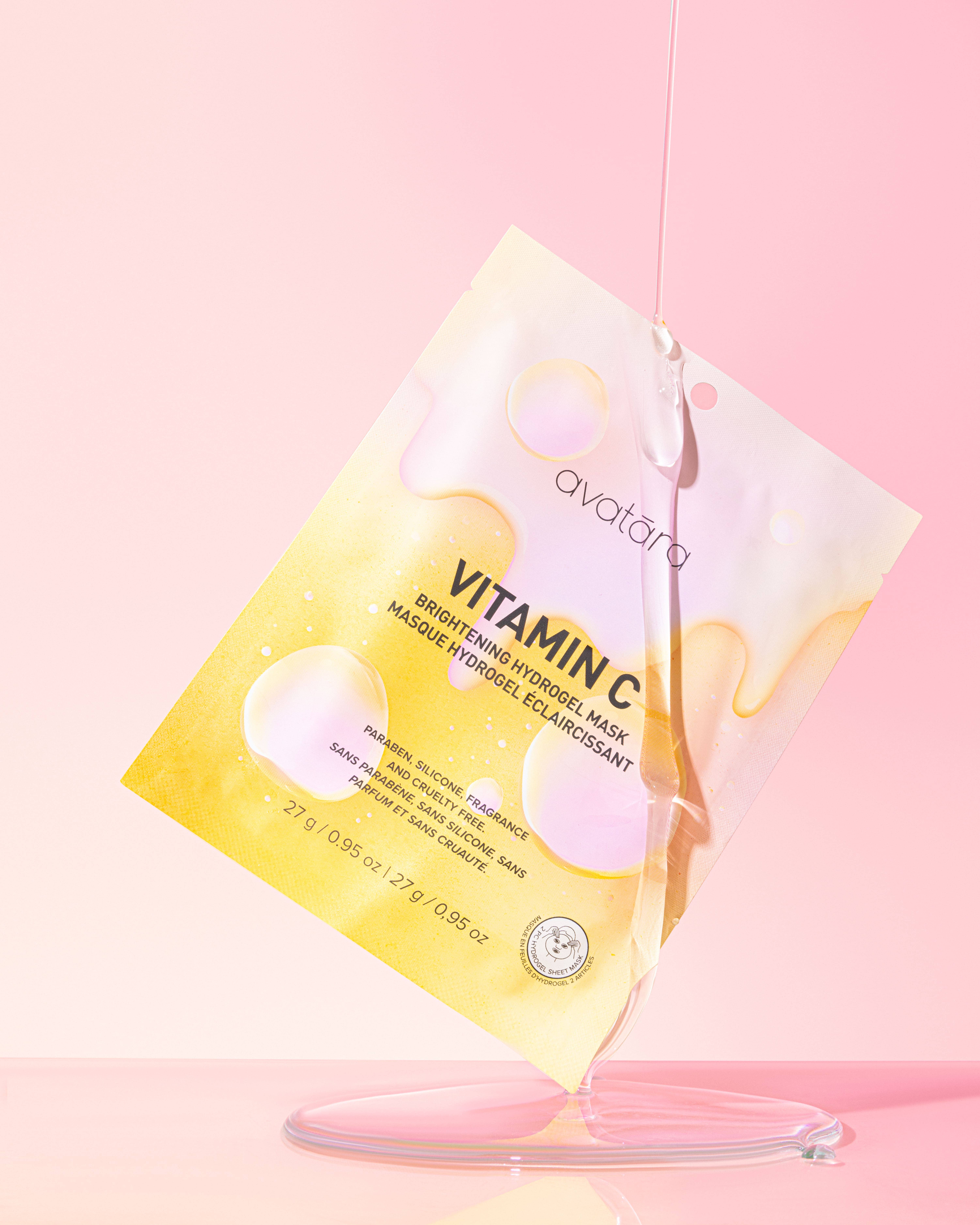 Avatara - Wholesale Skincare Face Mask - Vitamin C Brightening Hydrogel Mask1