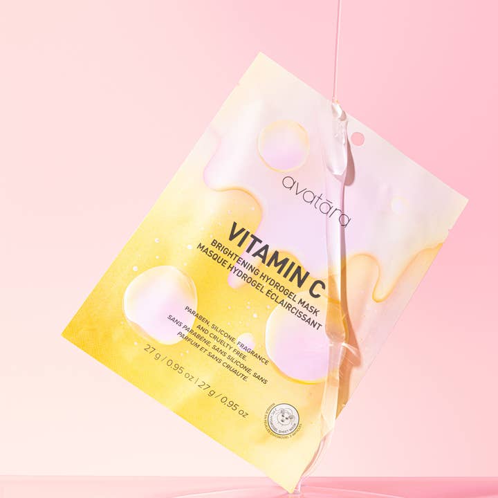 Avatara - Wholesale Skincare Face Mask - Vitamin C Brightening Hydrogel Mask1