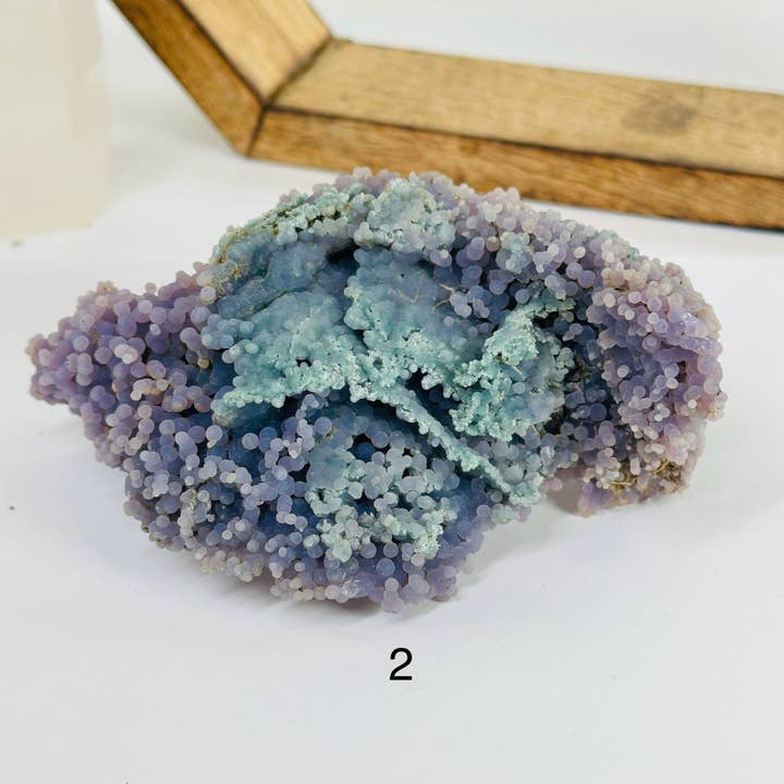 Rock Paradise - Wholesale Spiritual Stone/Crystal - Grape Agate Chalcedony Crystal Formations YOU CHOOSE2