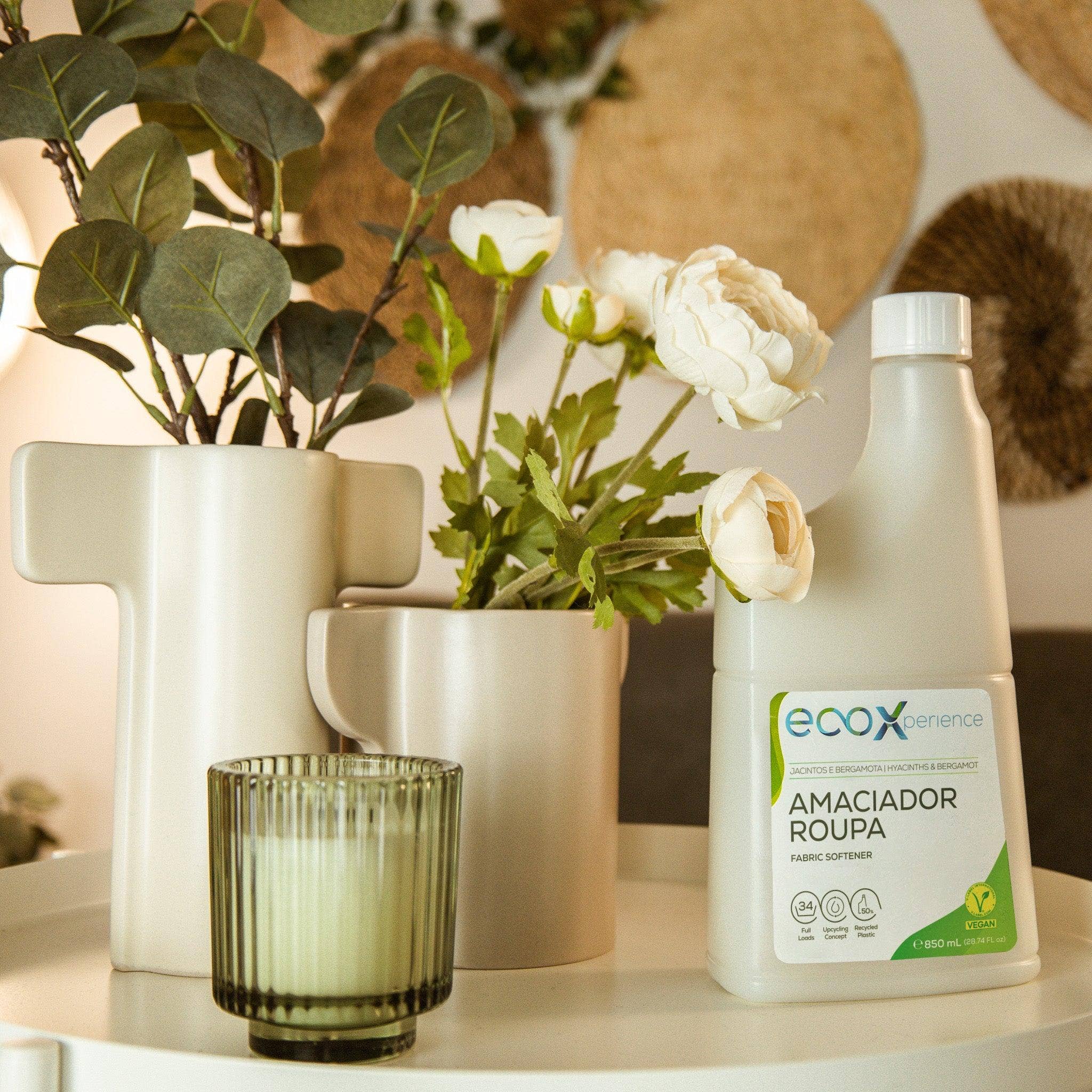 Ecoxperience - Wholesale Fabric Softener - Jacintos and Bergamot Fabric Softener 0.85LT1