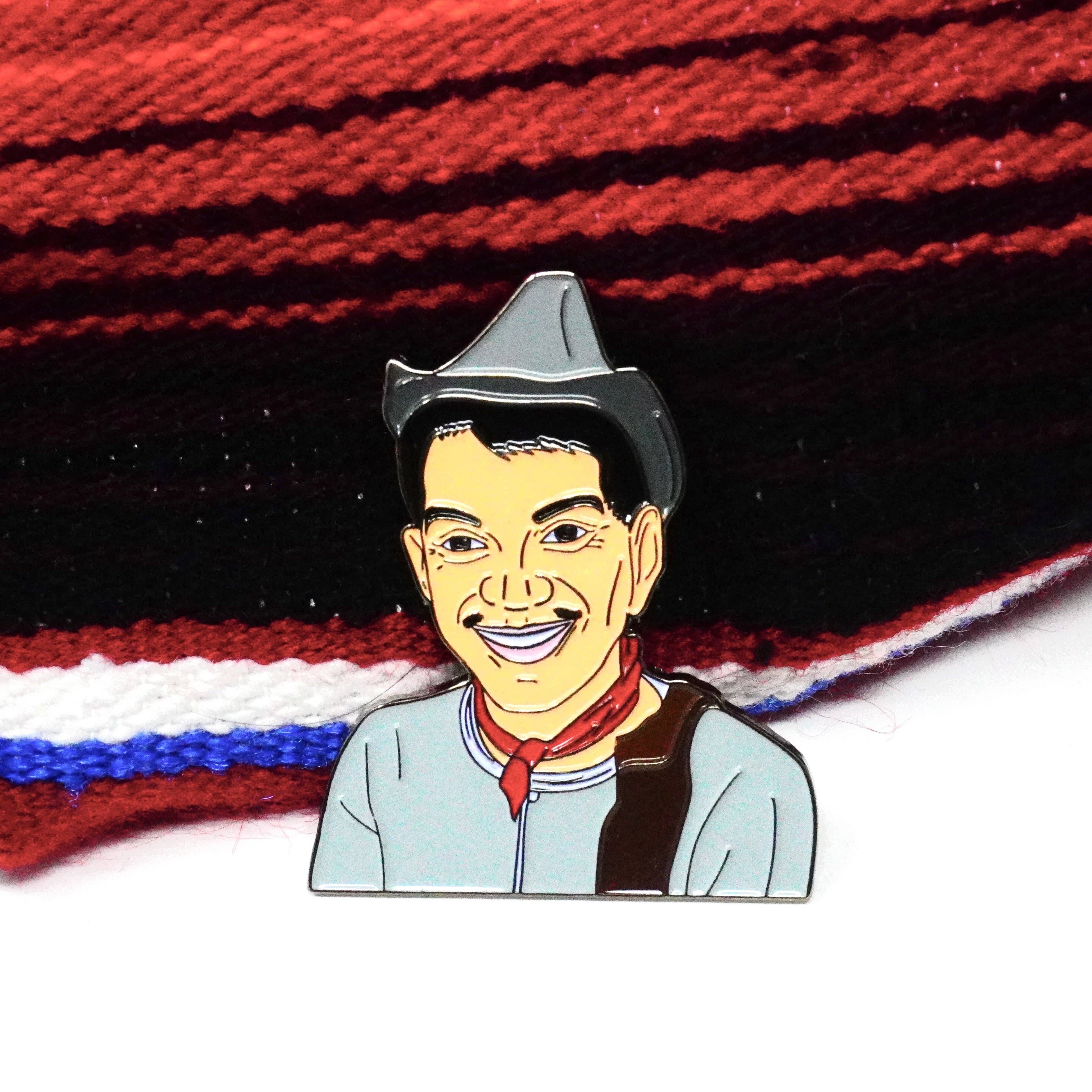 PARTIMEWORKS - Wholesale Lapel Pin/Button - Cantinflas Pin