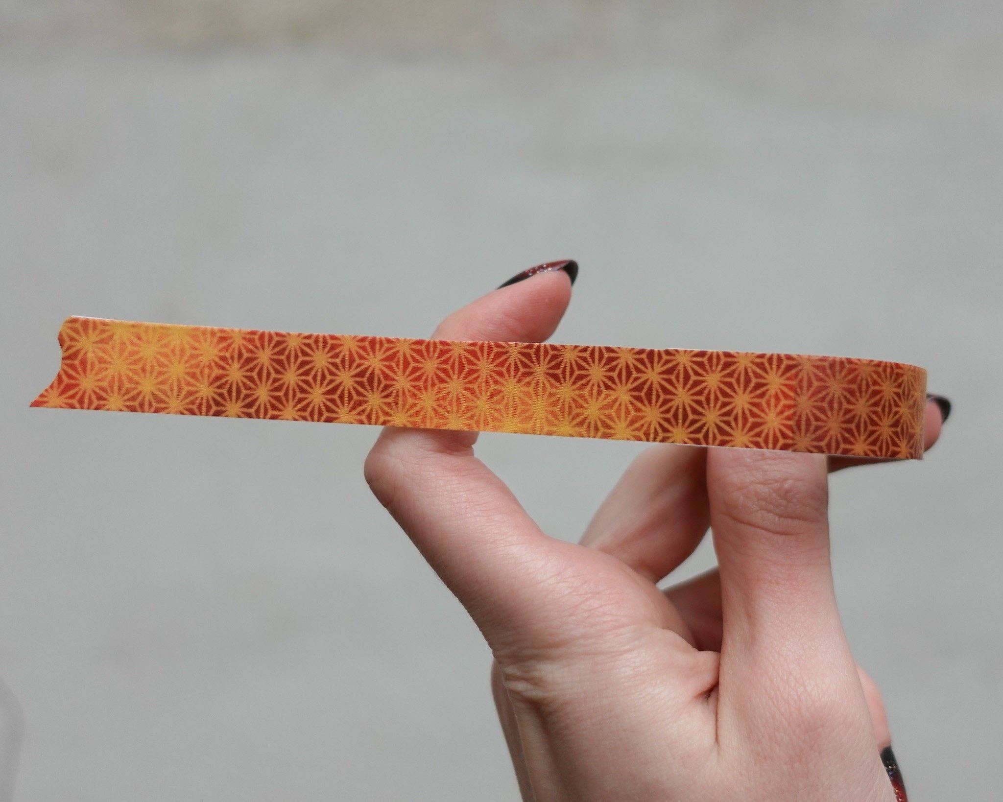 Kabujiro - Vente Rubans adhésifs Washi - Asanoha – Ruban adhésif washi à motif japonais2